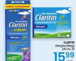 Uniprix CLARITIN Allergies/Allergy offer