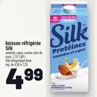 Metro BOISSON RÉFRIGÉRÉE SILK | SILK REFRIGERATED DRINK offer