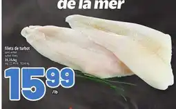 Metro FILETS DE TURBOT | TURBOT FILLETS offer