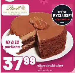 Metro GÂTEAU CHOCOLAT SUISSE | SWISS CHOCOLATE CAKE offer