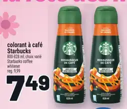 Metro COLORANT À CAFÉ STARBUCKS | STARBUCKS COFFEE WHITENER offer