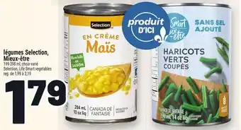 Metro LÉGUMES SELECTION, MIEUX-ÊTRE | SELECTION, LIFE SMART VEGETABLES offer