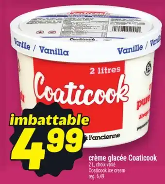 Metro CRÈME GLACÉE COATICOOK | COATICOOK ICE CREAM offer