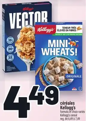 Metro CÉRÉALES KELLOGG'S | KELLOGG'S CEREAL offer
