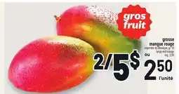 Metro GROSSE MANGUE ROUGE | LARGE RED MANGO offer