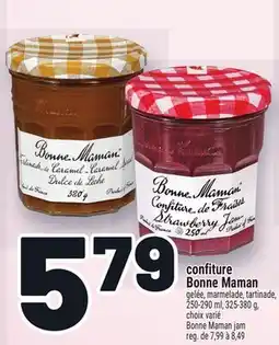 Metro CONFITURE BONNEMAMAN | BONNEMAMAN JAM offer