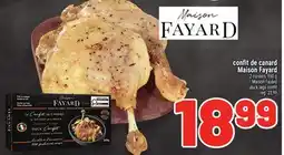 Metro CONFIT DE CANARD MAISON FAYARD | MAISON FAYARD DUCK LEGS CONFIT offer