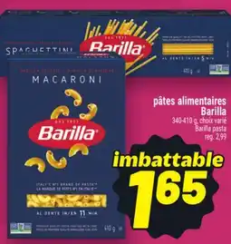 Metro PÂTES ALIMENTAIRES BARILLA | BARILLA PASTA offer