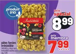 Metro PÂTES FARCIES IRRÉSISTIBLE |IRRÉSISTIBLE STUFFED PASTA offer