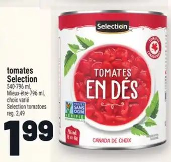 Metro TOMATES SELECTION | SELECTION TOMATOES offer