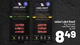 Metro SALAMI LABEL BOEUF | LABEL BOEUF SALAMI offer