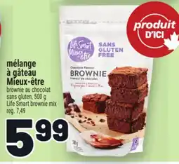 Metro MÉLANGE À GÂTEAU MIEUX‑ÊTRE | LIFE SMART BROWNIE MIX offer