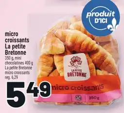Metro MICRO CROISSANTS LA PETITE BRETONNE | LA PETITE BRETONNE MICRO CROISSANTS offer