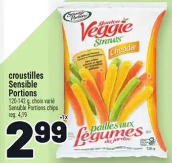 Metro CROUSTILLES SENSIBLE PORTIONS | SENSIBLE PORTIONS CHIPS offer