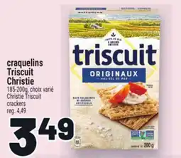 Metro CRAQUELINS TRISCUIT CRACKERS | CHRISTIE TRISCUIT CRACKERS offer