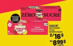 Metro CANADA DRY CANETTES CONSIGNÉES offer