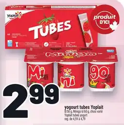 Metro YOGOURT TUBES YOPLAIT | YOPLAIT TUBES YOGURT offer