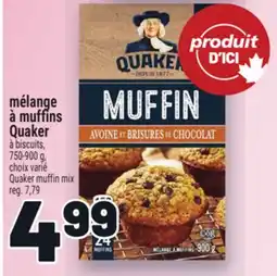 Metro MÉLANGE À MUFFINS QUAKER | QUAKER MUFFIN MIX offer