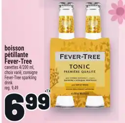 Metro BOISSON PÉTILLANTE FEVER-TREE | FEVER-TREE SPARKLING DRINK offer