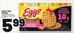 Metro GAUFRES EGGO KELLOGG'S | KELLOGG'S EGGO FROZEN WAFFLES offer