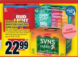 Super C boisson de malt Beach Day Every Day, SVNS Hard | Beach Day Every Day malt drink offer