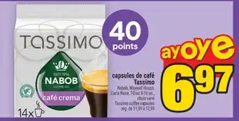 Super C capsules de café Tassimo | Tassimo coffee capsules offer