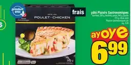 Super C pâté PlaisirsGastronomiques | PlaisirsGastronomiques pie offer