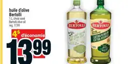 Super C huile d'olive Bertolli | Bertolli olive oil offer