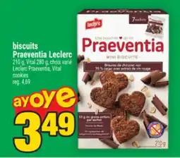 Super C biscuits Praeventia Leclerc | Leclerc Praeventia, Vital cookies offer