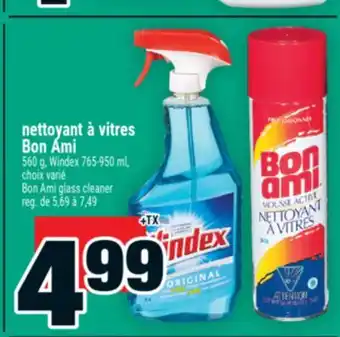 Super C nettoyant à vitres BonAmi | BonAmi glass cleaner offer