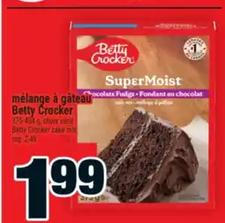 Super C mélange à gâteau BettyCrocker | BettyCrocker cake mix offer