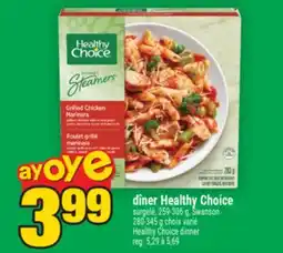 Super C dîner HealthyChoice | HealthyChoice dinner offer