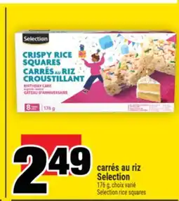 Super C carrés au riz Selection | Selection rice squares offer