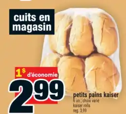Super C petits pains kaiser | kaiser rolls offer