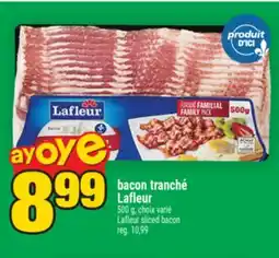 Super C bacon tranché Lafleur | Lafleur sliced bacon offer