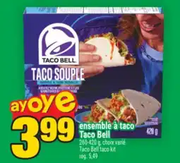 Super C ensemble à taco TacoBell | TacoBell taco kit offer
