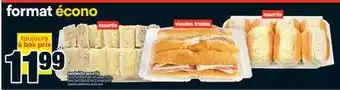 Super C sandwichs assortis | assorted sandwiches offer