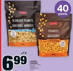 Super C arachides Irrésistible | Irrésistible peanuts offer