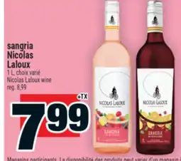Super C sangria Nicolas Laloux | NicolasLaloux wine offer