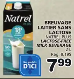 Marches Tradition NATREL PLUS LACTOSE-FREE MILK BEVERAGE offer