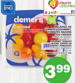 Marches Tradition GOURMET TOMATO BLEND, GRAPE OR CHERRY TOMATOES offer