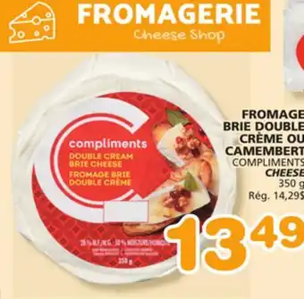 Marches Tradition COMPLIMENTS CHEESE offer