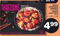 Marches Tradition THAÏZONE FROZEN ASIAN MEAL offer