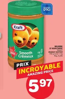 Marches Tradition KRAFT PEANUT BUTTER offer
