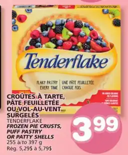 Marches Tradition TENDERFLAKE FROZEN PIE CRUSTS, PUFF PASTRY OR PATTY SHELLS offer