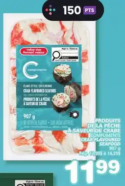 Marches Tradition COMPLIMENTS CRAB-FLAVOURED CRAB-FLAVOURED SEAFOOD offer
