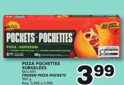 Marches Tradition McCAIN FROZEN PIZZA POCKETS offer