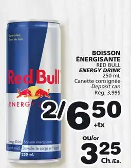 Marches Tradition RED BULL ENERGY DRINK offer