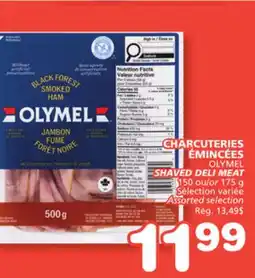 Marches Tradition OLYMEL SHAVED DELI MEAT offer