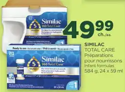 Proxim SIMILAC TOTAL CARE Infant formulas offer